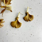 Gingko Leaves Dangle Earrings