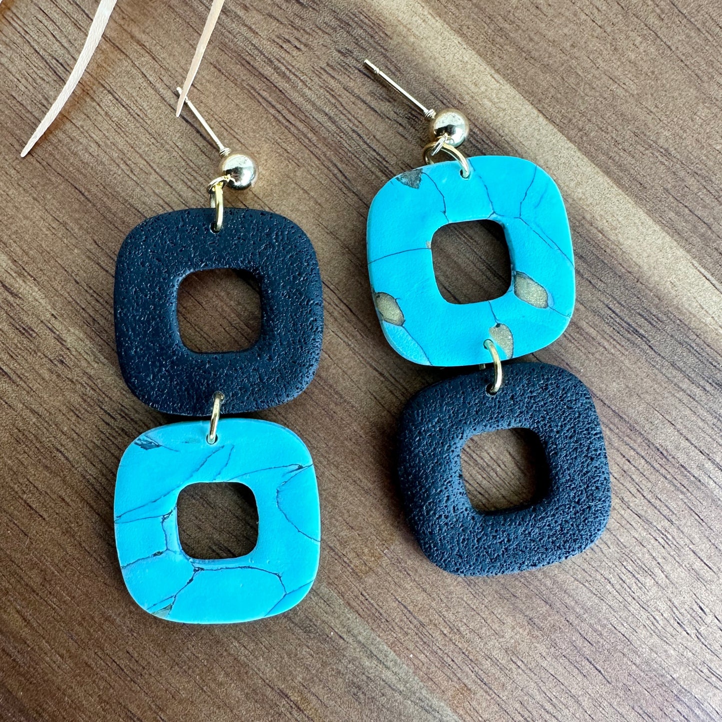 Rounded Square Dangles