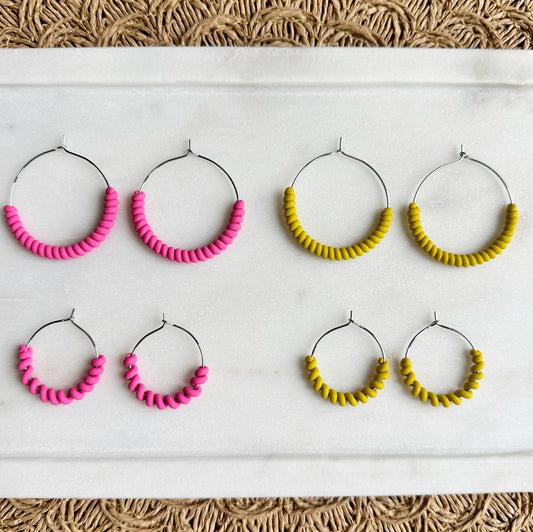 Summer Coil Hoops